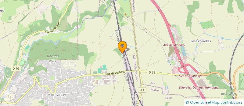 localisation de l'entreprise MONTANAY-GRS  MONTANAY