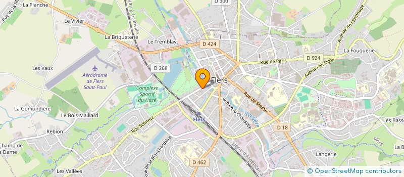 localisation de l'entreprise MONTANINA à FLERS