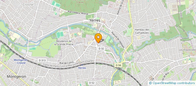 localisation de l'entreprise MONTANIUM SERVICE  YERRES