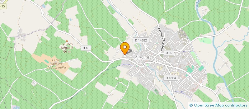 localisation de l'entreprise MONTANNA  SERVIAN