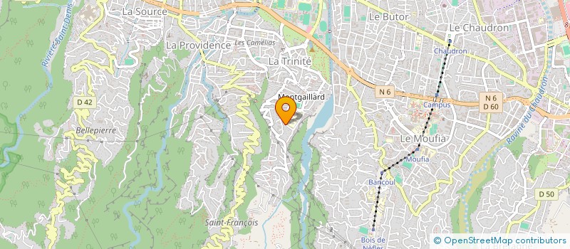 localisation de l'entreprise MONTANOU à SAINT-DENIS