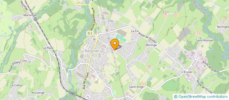 localisation de l'entreprise MONTANT INTERIEUR à REIGNIER-ESERY