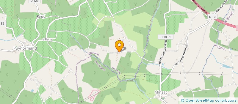 localisation de l'entreprise MONTANT MARC  GOURS