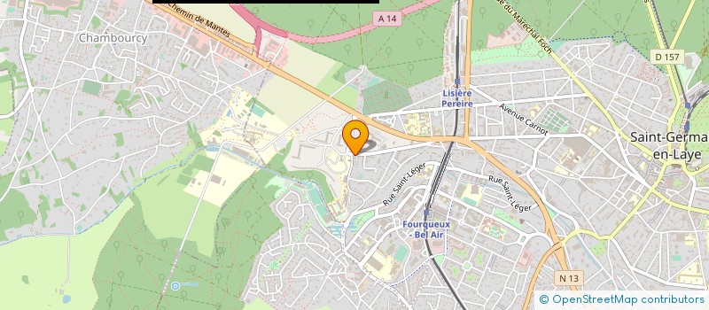 localisation de l'entreprise MONTARDAT CONSEIL ET SERVICES  SAINT-GERMAIN-EN-LAYE