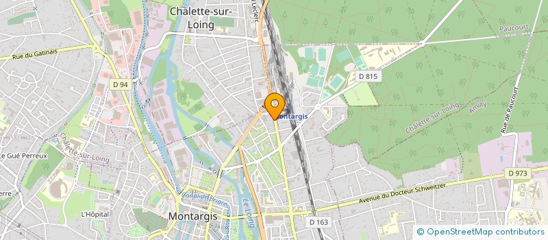 localisation de l'entreprise MONTARGIS KEBAB à MONTARGIS