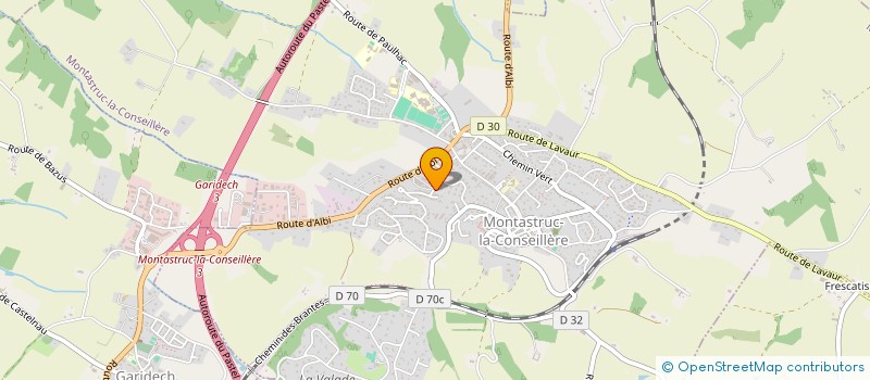 localisation de l'entreprise MONTASNET  MONTASTRUC-LA-CONSEILLERE