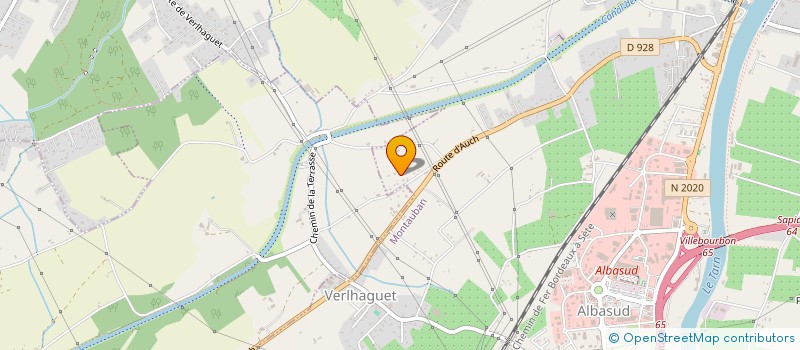 localisation de l'entreprise MONTAUBAN ATHLETIC FOOTBALL  MONTAUBAN