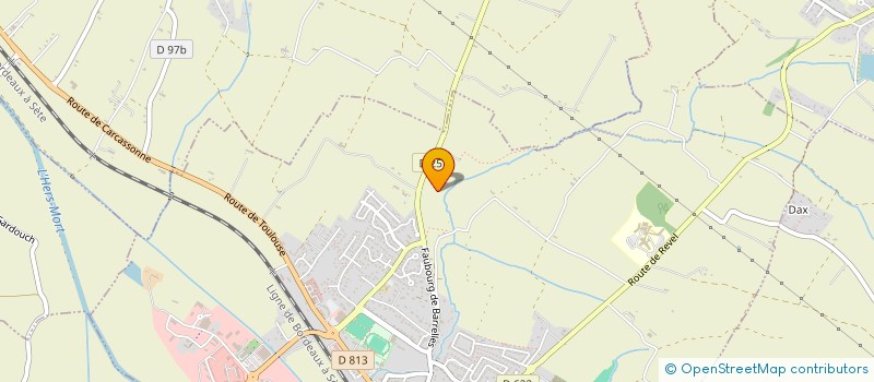 localisation de l'entreprise MONTAUBAN BUSINESS  VILLEFRANCHE-DE-LAURAGAIS