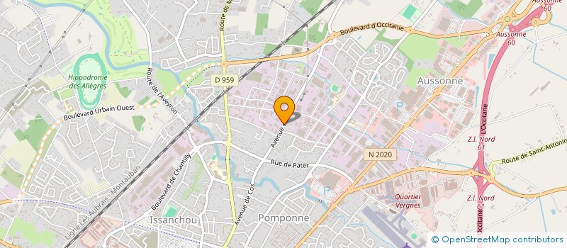 localisation de l'entreprise MONTAUBAN OUTILLAGE DE PRECISION à MONTAUBAN