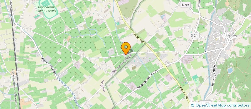 localisation de l'entreprise MONTAUCO  L'ISLE-SUR-LA-SORGUE