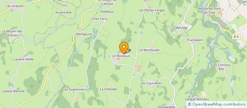 localisation de l'entreprise MONTAUD ENERGIE  LES MARS