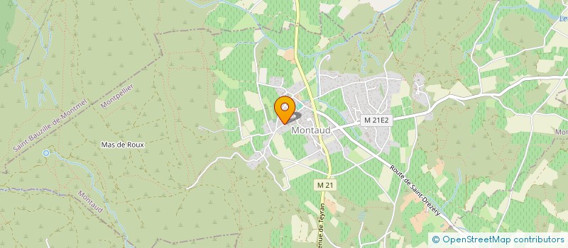 localisation de l'entreprise MONTAUD VOCAL  MONTAUD