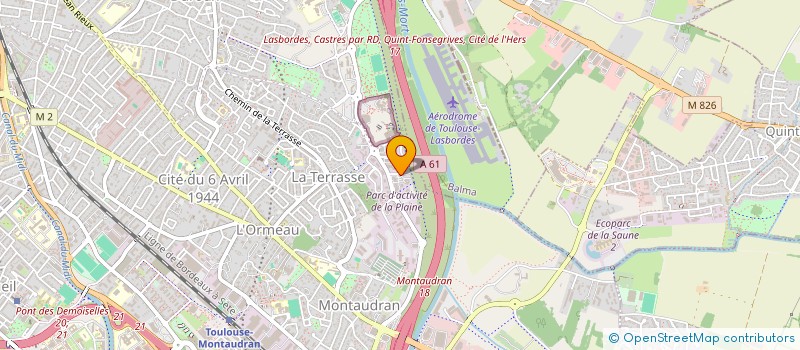 localisation de l'entreprise MONTAUDRAN MARKETING à TOULOUSE