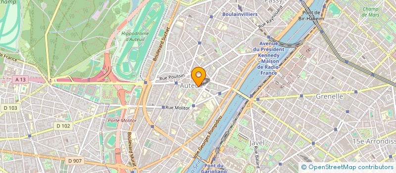 localisation de l'entreprise MONTAUDUN CONSEIL  PARIS