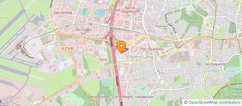 localisation de l'entreprise MONTAURIOL AMEUBLEMENT à MERIGNAC