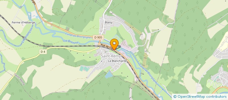 localisation de l'entreprise MONTBARD PLAISANCE LOISIRS  MONTBARD