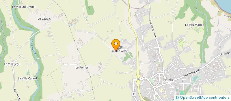 localisation de l'entreprise MONTBAREIL-LA VILLENEUVE  PORDIC