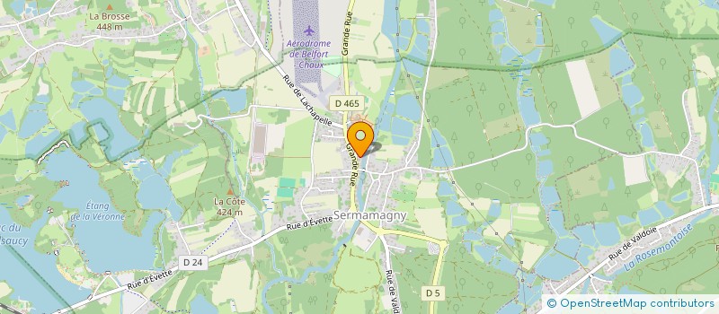 localisation de l'entreprise MONTBE  VETRIGNE
