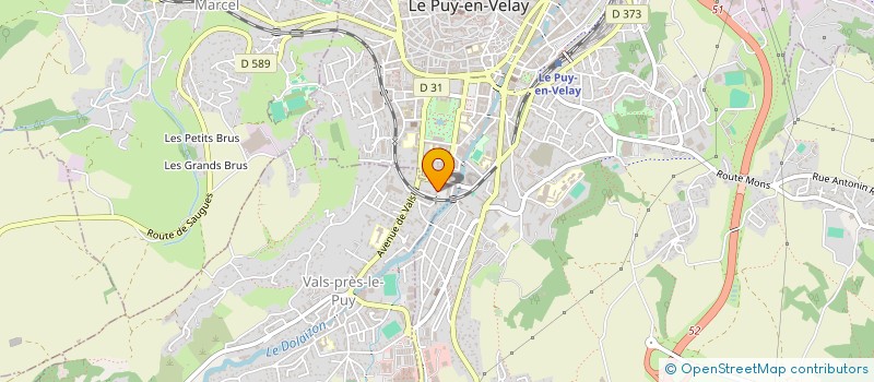 localisation de l'entreprise MONTBELIARDE HAUTE LOIRE  LE PUY-EN-VELAY