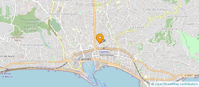 localisation de l'entreprise MONTBELLE INTERNATIONAL à CANNES