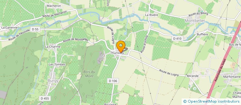 localisation de l'entreprise MONTBELLET PATIRMOINE  MONTBELLET