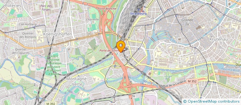 localisation de l'entreprise MONTBIGORNO  STRASBOURG