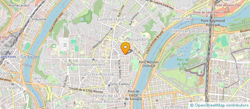 localisation de l'entreprise MONTBLANC  LYON