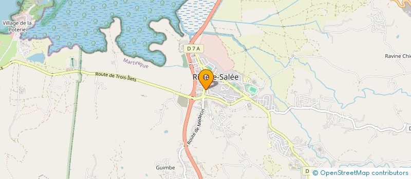 localisation de l'entreprise MONTBLANCARS à RIVIERE-SALEE