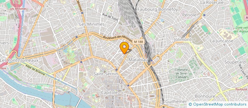 localisation de l'entreprise MONTBROUSSOUS/ESPITALIER à TOULOUSE