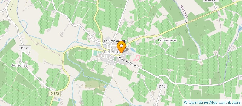 localisation de l'entreprise MONTCALM  PELLEGRUE