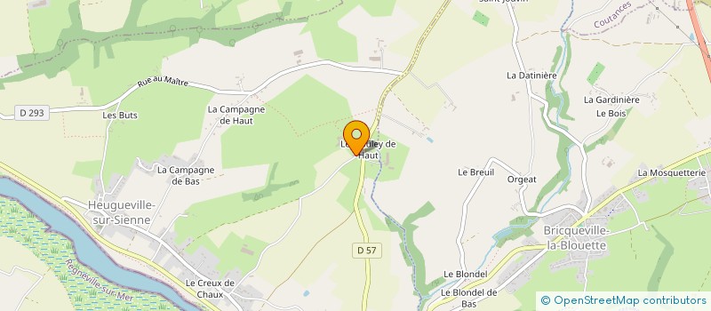 localisation de l'entreprise MONTCAP  HEUGUEVILLE-SUR-SIENNE