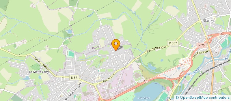 localisation de l'entreprise MONTCEAU ELECTRICITE à MONTCEAU-LES-MINES