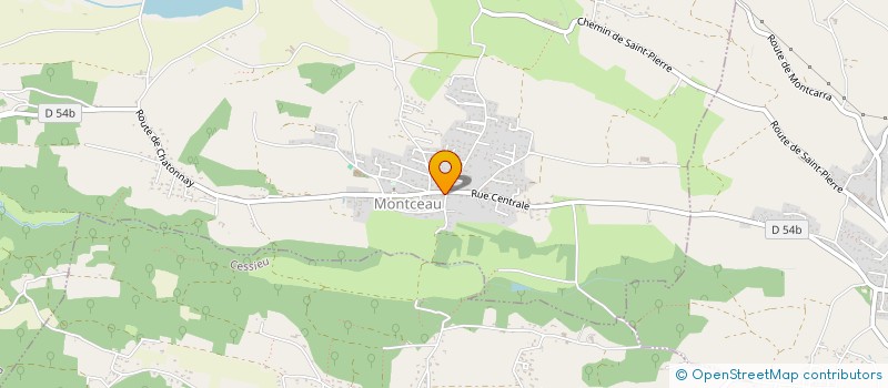 localisation de l'entreprise MONTCEAU LA FORME  RUY-MONTCEAU