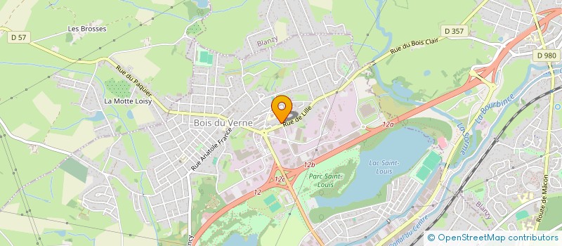 localisation de l'entreprise MONTCEAU-LES-LACS MLL  MONTCEAU-LES-MINES