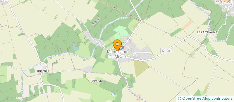 localisation de l'entreprise MONTCEAUX ANIMATION  MONTCEAUX-LES-MEAUX