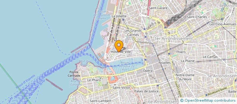 localisation de l'entreprise MONTCLAR à MARSEILLE