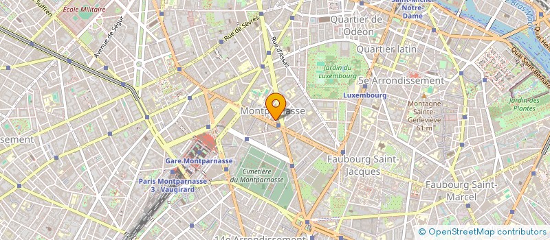 localisation de l'entreprise MONTCY TPE  PARIS