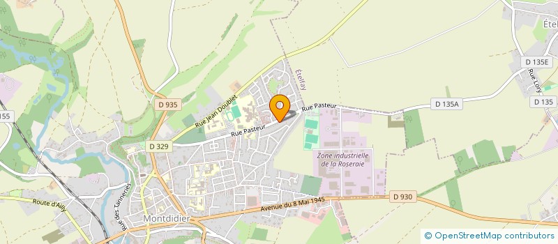 localisation de l'entreprise MONTDI MAM'S  MONTDIDIER