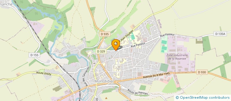 localisation de l'entreprise MONTDIDIER ATHLETIX  MONTDIDIER