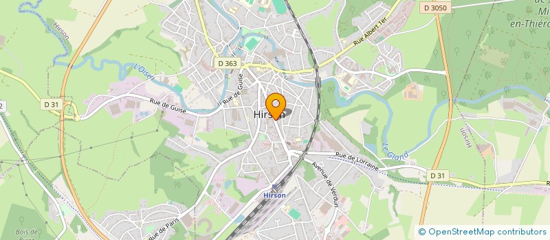 localisation de l'entreprise MONTDIDIER COIFFURE à MONTDIDIER