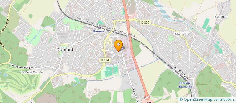 localisation de l'entreprise MONTDO  DOMONT