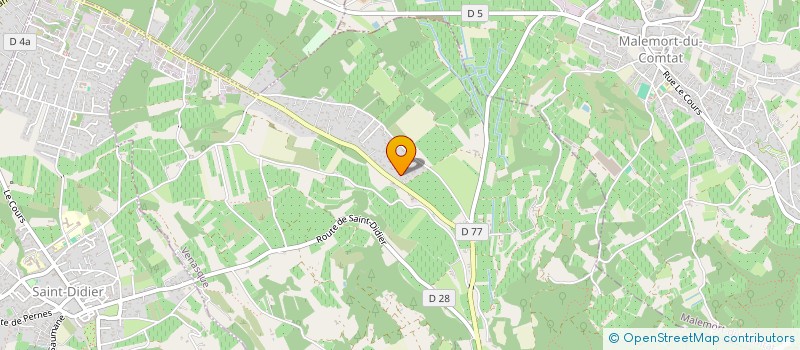 localisation de l'entreprise MONTE  VENASQUE