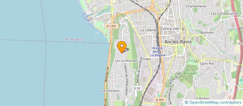 localisation de l'entreprise MONTE BIANCO 1515  TRESSERVE