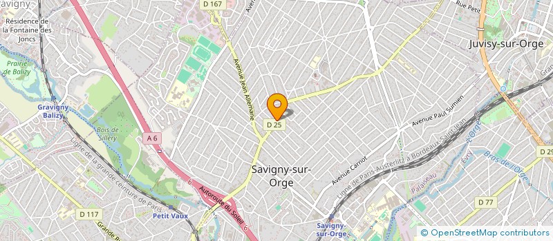 localisation de l'entreprise MONTE CARLO à SAVIGNY-SUR-ORGE