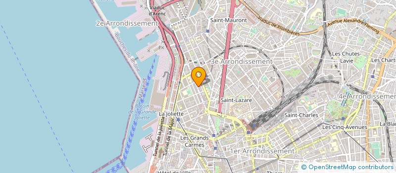 localisation de l'entreprise MONTE CRISTO à MARSEILLE