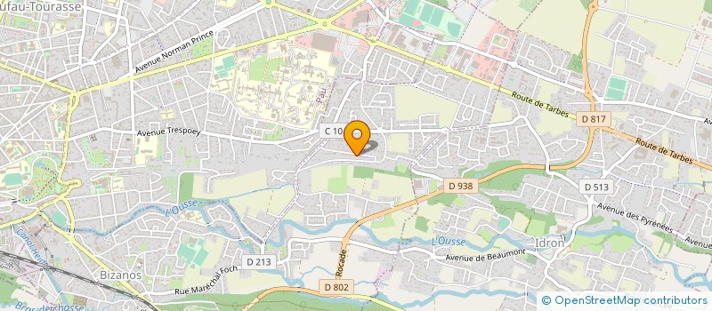 localisation de l'entreprise MONTE-CRISTO  BIZANOS