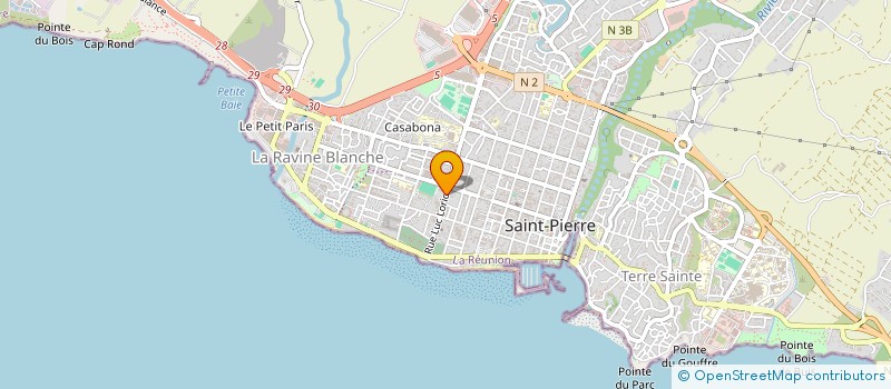 localisation de l'entreprise MONTE CRISTO INVESTISSEMENT à SAINT-PIERRE