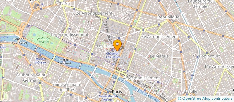 localisation de l'entreprise MONTE CRISTO MEDICAL  PARIS