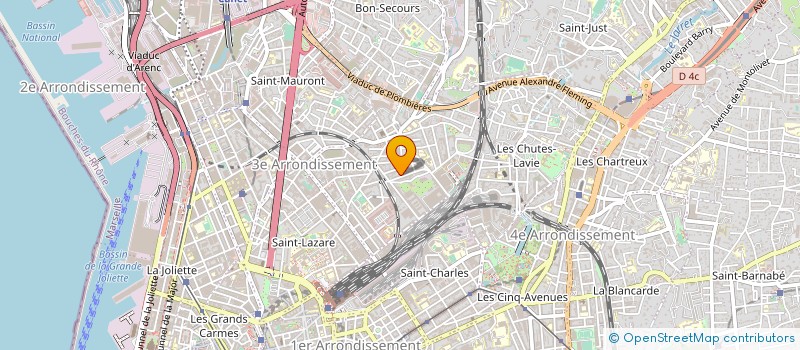 localisation de l'entreprise MONTE MEUBLE 13.COM à MARSEILLE