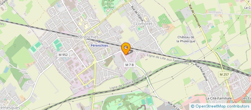 localisation de l'entreprise MONTE MEUBLE HAUTS DE FRANCE  LOMPRET